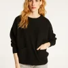Montagut Loose-fit recycled cashmere sweater with pockets - Davina
