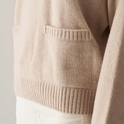 Montagut Loose-fit recycled cashmere sweater with pockets - Davina