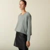 Montagut Loose-fit round-neck cashmere sweater - Acene