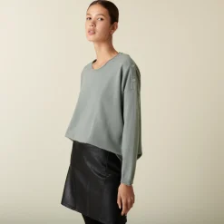 Montagut Loose-fit round-neck cashmere sweater - Acene