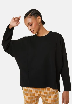 Montagut Loose-fit round-neck sweater in merino wool - Guerande