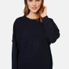 Montagut Loose-fit round-neck sweater in merino wool - Guerande