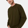 Montagut Loose-fit round-neck sweater in merino wool - Felix