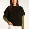 Montagut Loose-fit short-sleeved cashmere sweater - Virginia