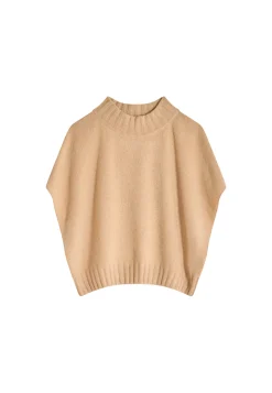 Montagut Loose-fit short-sleeved cashmere sweater - Virginia