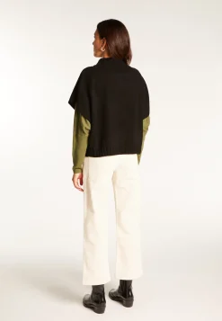 Montagut Loose-fit short-sleeved cashmere sweater - Virginia