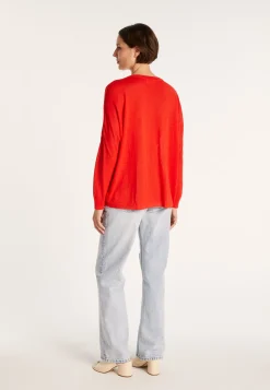 Montagut Loose-fit slub linen V-neck T-shirt - Beja