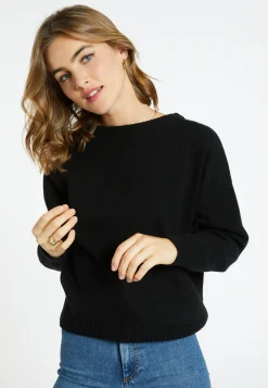 Montagut Loose-fitting cashmere and wool sweater with pockets - Davina