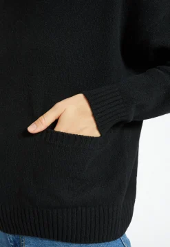 Montagut Loose-fitting cashmere and wool sweater with pockets - Davina