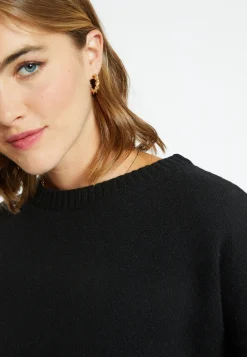 Montagut Loose-fitting cashmere and wool sweater with pockets - Davina