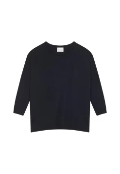 Montagut Loose-fitting merino wool round neck sweater - Azel