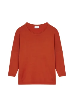 Montagut Loose-fitting merino wool round neck sweater - Azel