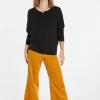 Montagut Loose-fitting round-neck sweater in merino wool - Azel