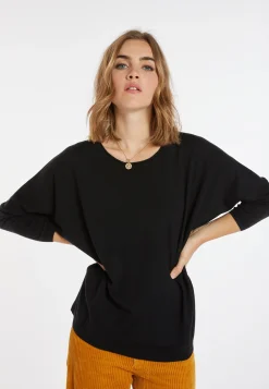 Montagut Loose-fitting round-neck sweater in merino wool - Azel