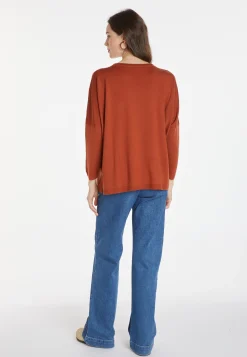 Montagut Loose-fitting round-neck sweater in merino wool - Azel