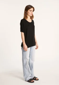 Montagut Loose-fitting T-shirt with slits - Nova