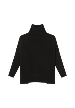 Montagut Loose-fitting turtleneck sweater in wool and cashmere - Clara
