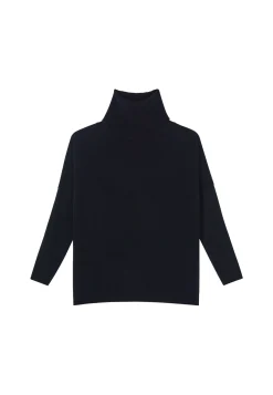 Montagut Loose-fitting turtleneck sweater in wool and cashmere - Clara