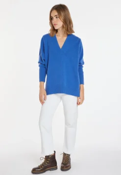 Montagut Loose-fitting V-neck cashmere and wool sweater - Chloé