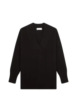 Montagut Loose-fitting V-neck cashmere and wool sweater - Chloé