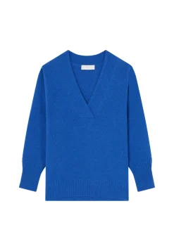 Montagut Loose-fitting V-neck cashmere and wool sweater - Chloé