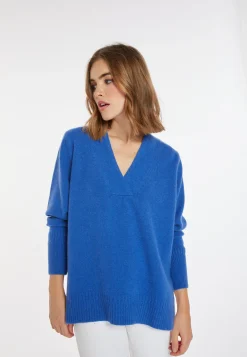 Montagut Loose-fitting V-neck cashmere and wool sweater - Chloé