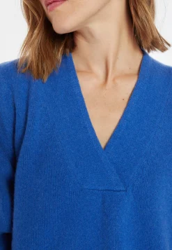 Montagut Loose-fitting V-neck cashmere and wool sweater - Chloé
