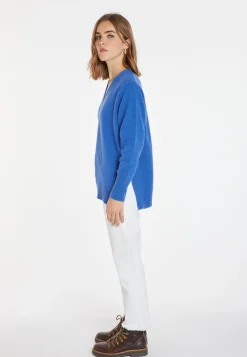 Montagut Loose-fitting V-neck cashmere and wool sweater - Chloé