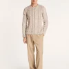 Montagut Luxury cable knit jumper - LIZIO