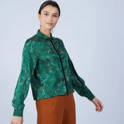 Montagut Maison Martin Morel silk blouse - Parole