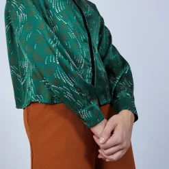 Montagut Maison Martin Morel silk blouse - Parole