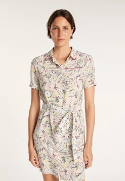 Montagut Maison x Maison Martin Morel shirt dress. - JADE