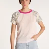 Montagut Maison x Maison Martin Morel silk and cotton T-shirt - JIMMY