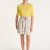 Montagut Maison x Maison Martin Morel silk crepe culotte skirt - JOTA