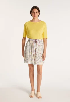 Montagut Maison x Maison Martin Morel silk crepe culotte skirt - JOTA