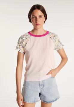 Montagut Maison x Maison Martin Morel silk and cotton T-shirt - JIMMY