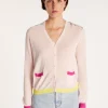 Montagut Maison x Maison Martin Morel silk and cotton cardigan - JEU