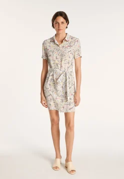 Montagut Maison x Maison Martin Morel shirt dress. - JADE