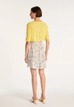 Montagut Maison x Maison Martin Morel silk crepe culotte skirt - JOTA