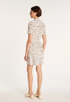 Montagut Maison x Maison Martin Morel shirt dress. - JADE
