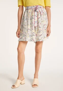 Montagut Maison x Maison Martin Morel silk crepe culotte skirt - JOTA
