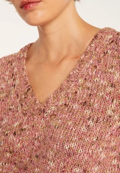 Montagut Marled V-neck jumper - Promesse