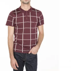 Montagut Men's Polo Shirt Fil Lumière - Marin