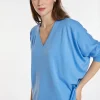 Montagut Merino wool bat-sleeve sweater - Boxe