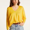 Montagut Merino wool bat-sleeve sweater - Boxe