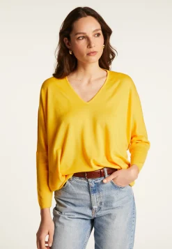 Montagut Merino wool bat-sleeve sweater - Boxe