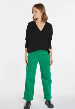 Montagut Merino wool bat-sleeve sweater - Boxe