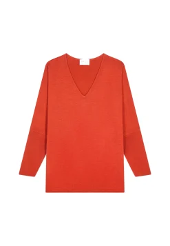 Montagut Merino wool bat-sleeve sweater - Boxe