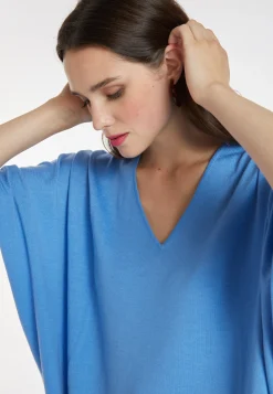Montagut Merino wool bat-sleeve sweater - Boxe