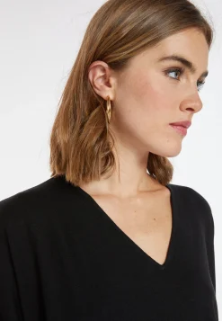 Montagut Merino wool bat-sleeve sweater - Boxe